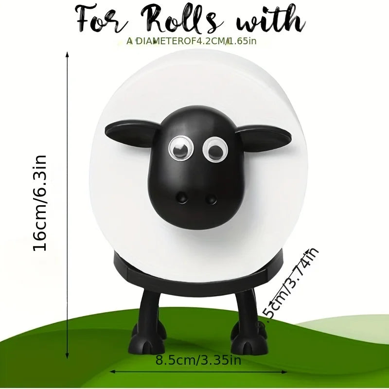CritterRoll™ Cute Animal Toilet Paper Holder – Whimsical Bathroom Décor