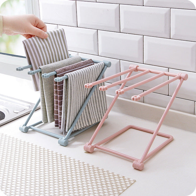 Foldable Dishcloth Shelf, Gadget Organizer