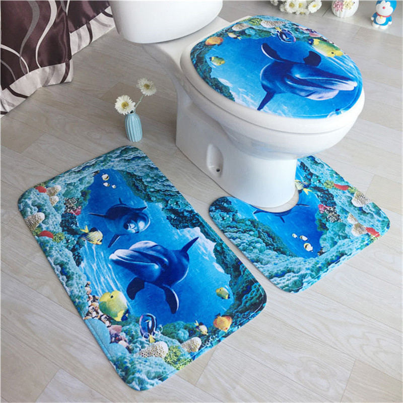 Three piece toilet Set