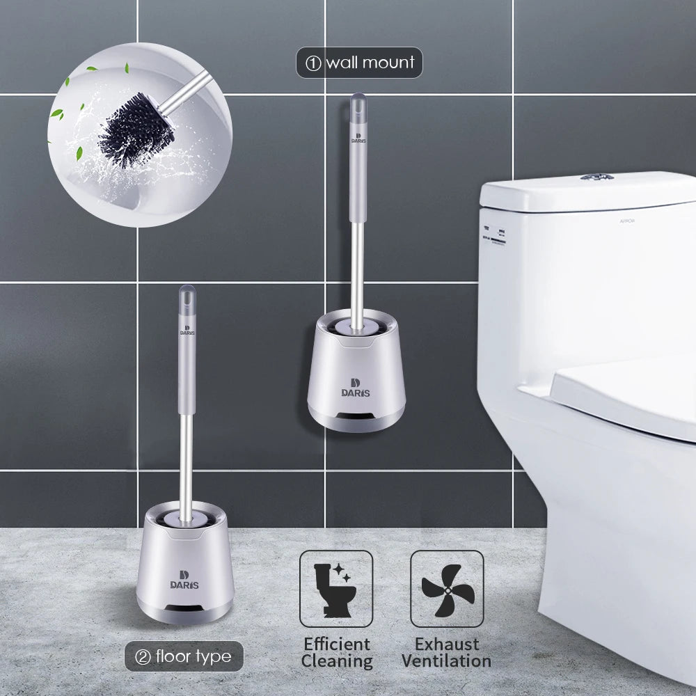 SDARISB Silicon Toilet Cleaning Brus