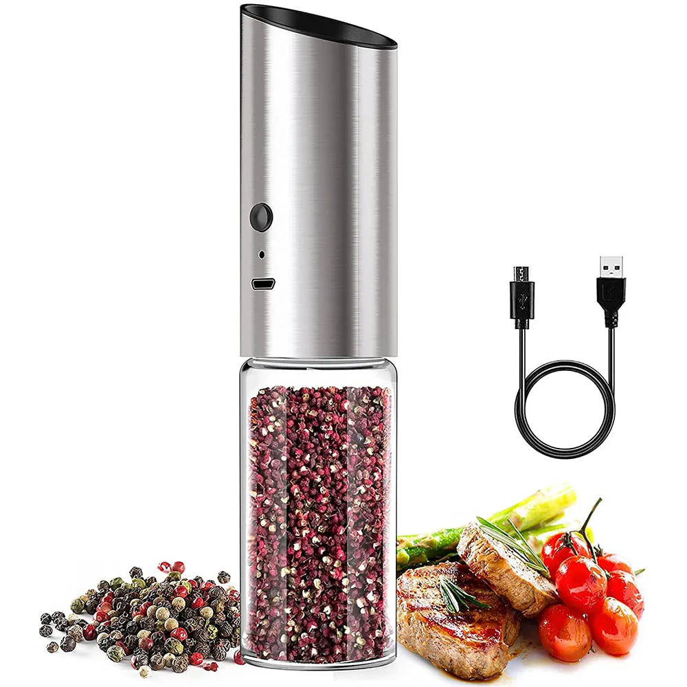 Rechargeable USB  Electric Salt and Pepper Grinder