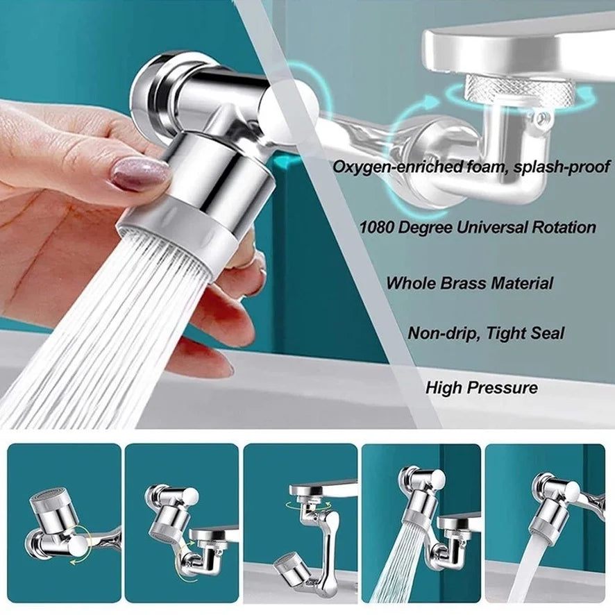 1080° Rotatable Extension Water Tap