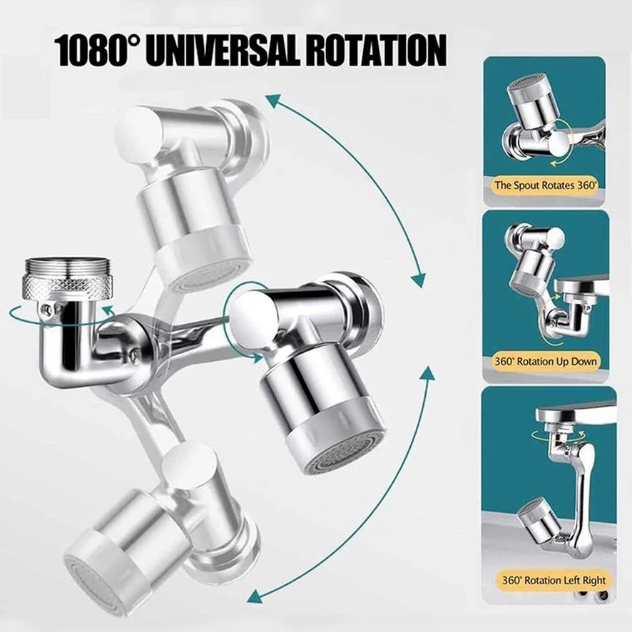 1080° Rotatable Extension Water Tap