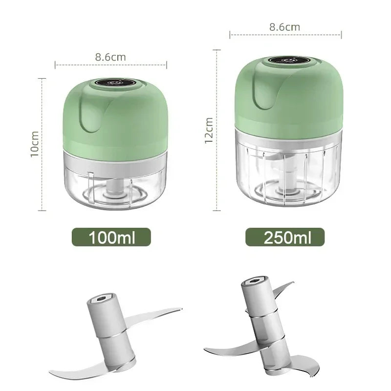 Mini Electric Vegetable Crusher Kitchenware