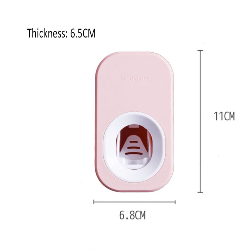 Toothpaste squeezer and holder