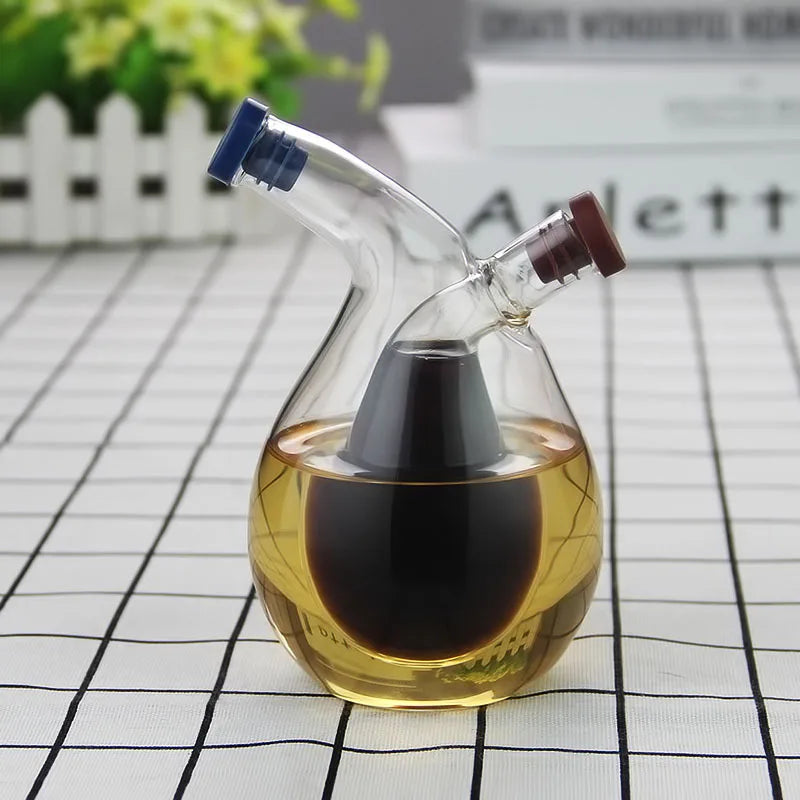 2-in-1 Double Layer Oil & Vinegar Bottle