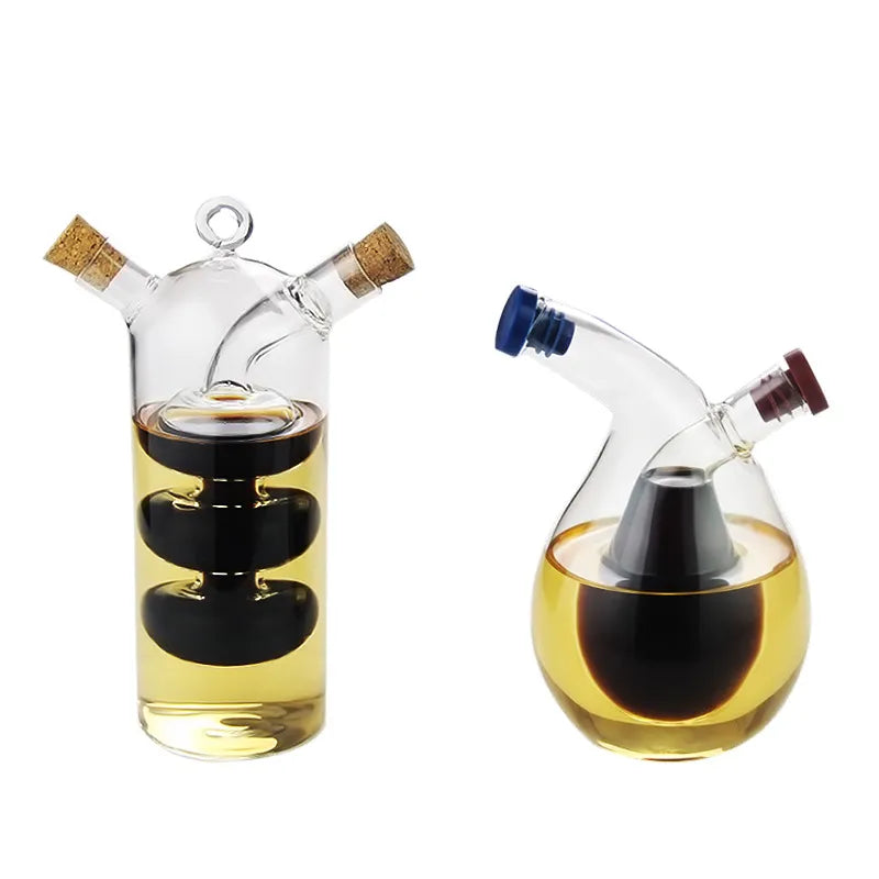 2-in-1 Double Layer Oil & Vinegar Bottle