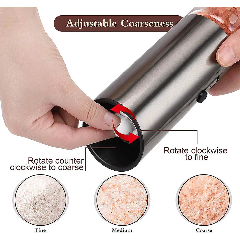 Rechargeable USB  Electric Salt and Pepper Grinder