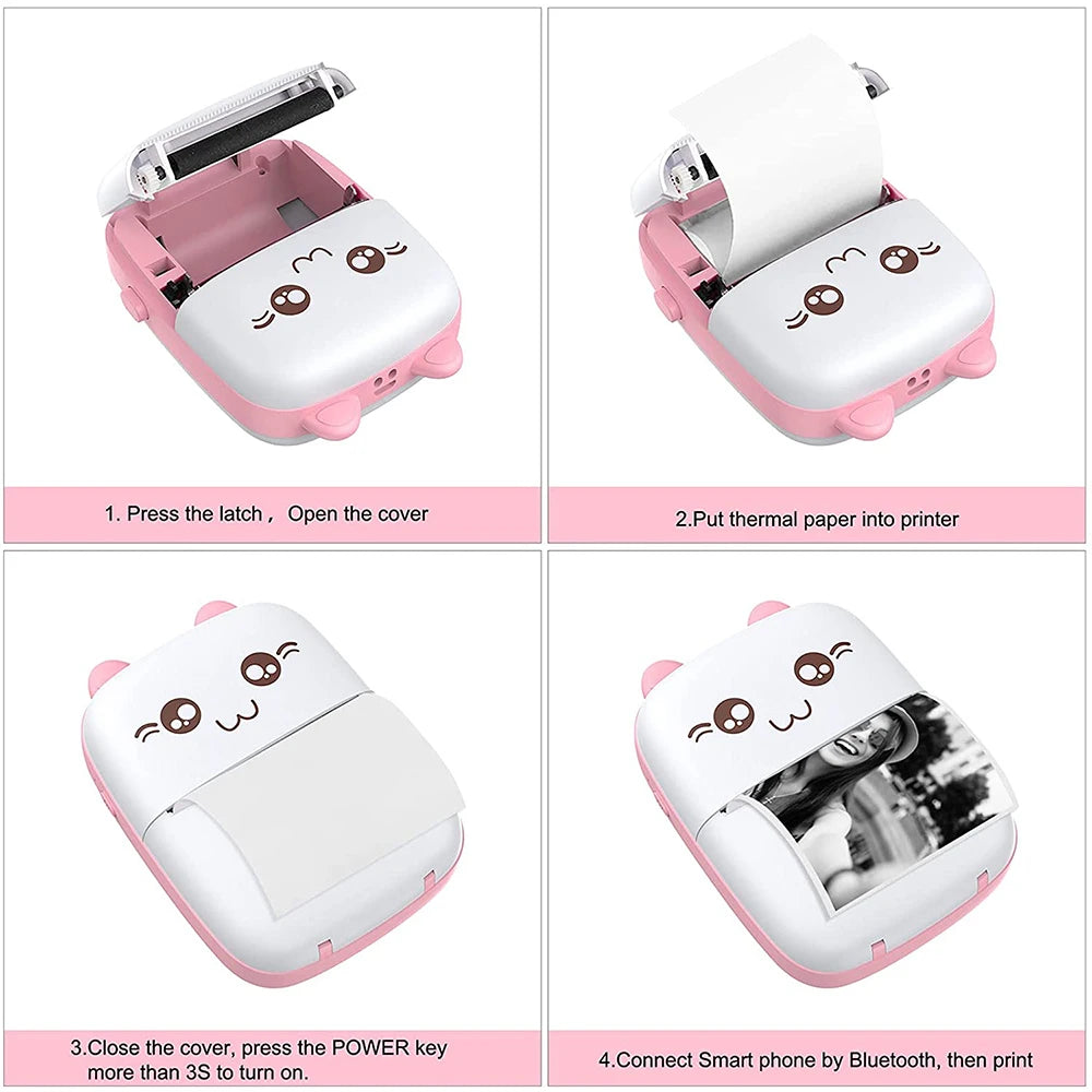 Portable Thermal Wireless MINI Printer