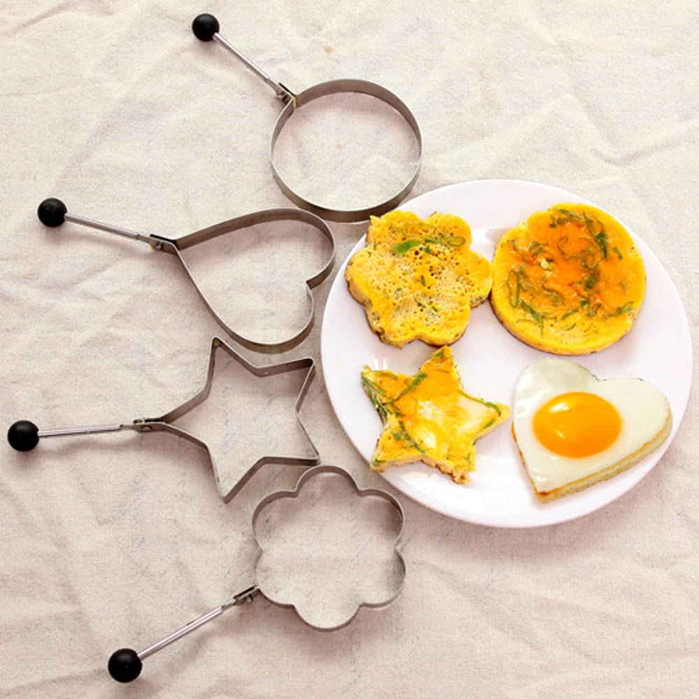 5Pcs Stainless Steel Mold Eggs Rings