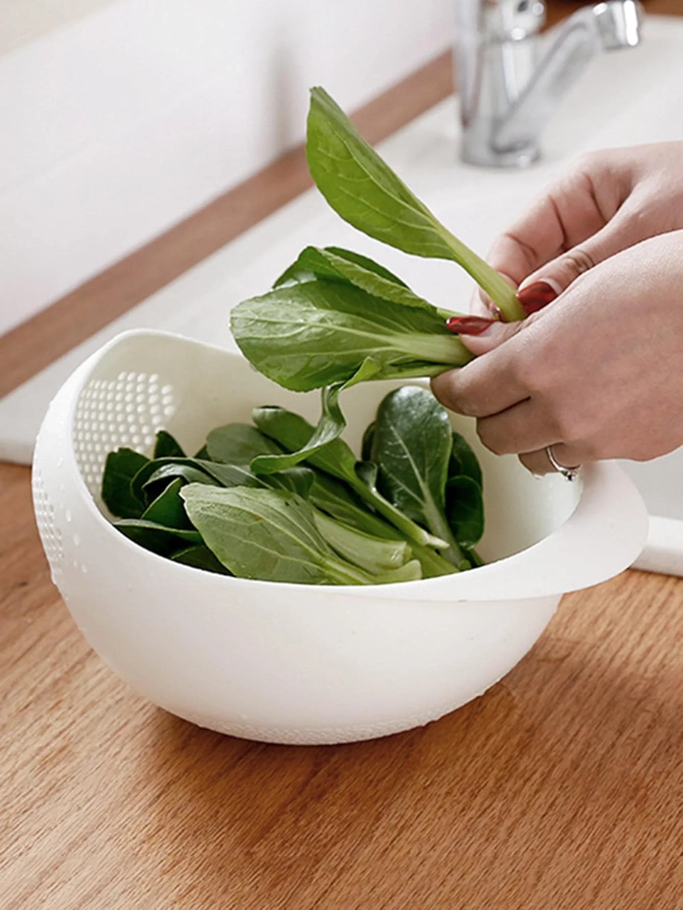 Washing Rice Bowl