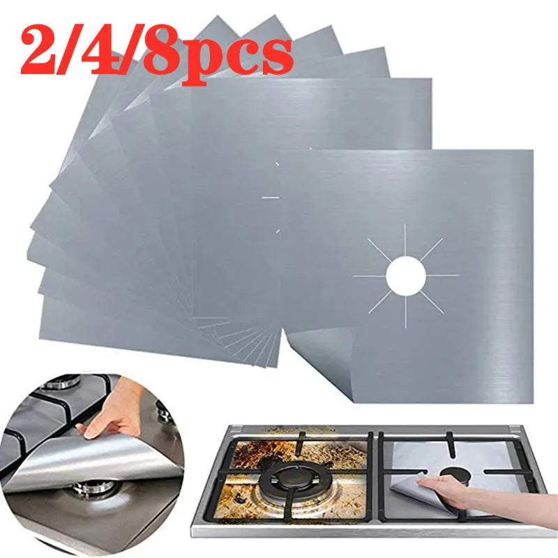 2/4/8pcs Gas Stove Cooker Protectors